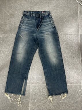 G-Star RAW E Lynton Wide Selvedge Jeans Distressed 25/30